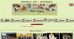 Desktop Screenshot of akita-halne.pl